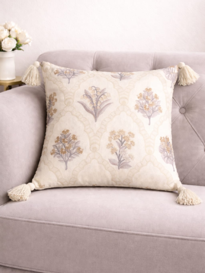 Mystic Garden Grey Cushion Cover