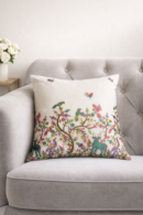 Garden Tapework Blush Cushion Cover