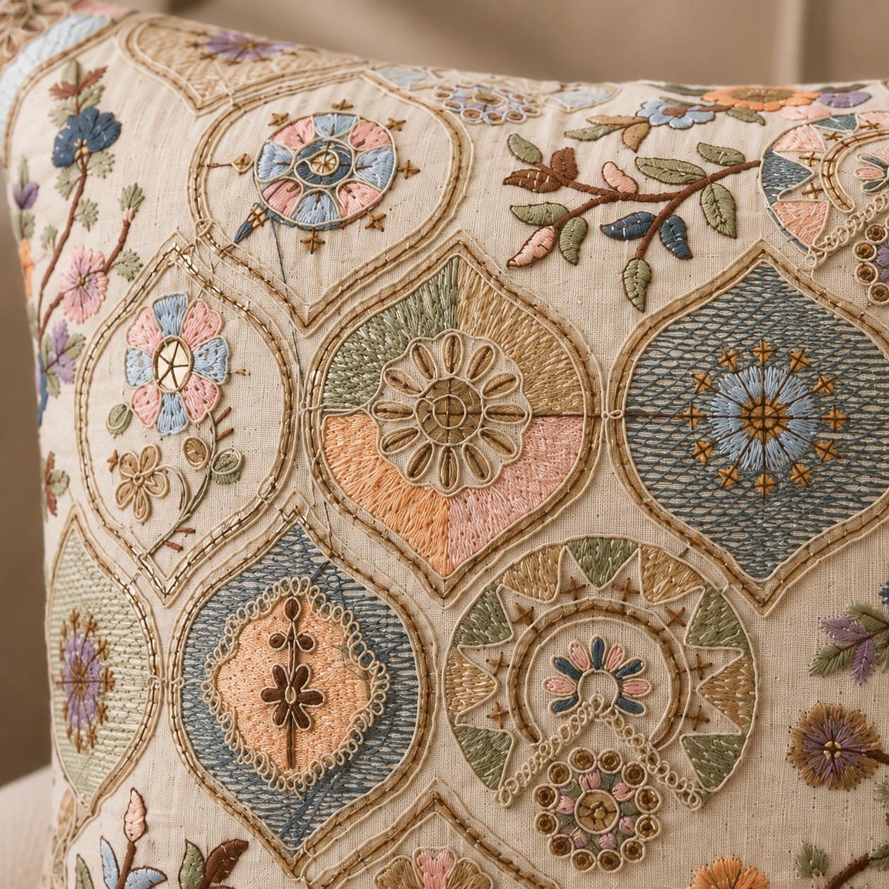 Zari Bagh Cushion Cover - Set of 5 covers – SOLD OUT - Image 2
