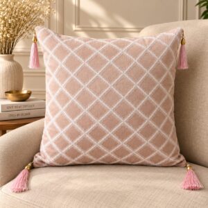 Blush Diamond Cushion Cover - Set of 5 covers