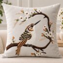 Woodpecker Embroidered